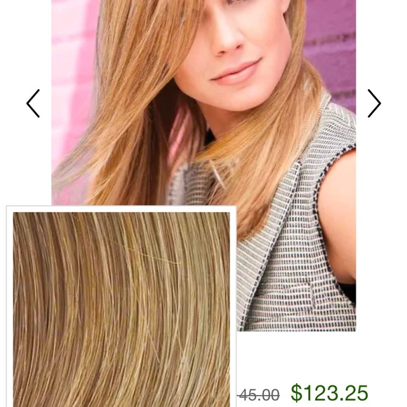 7 PIECE BUNDLE BOX Hair topper, Hair Bangs and messy buns all brand new! - Picture 5 of 16